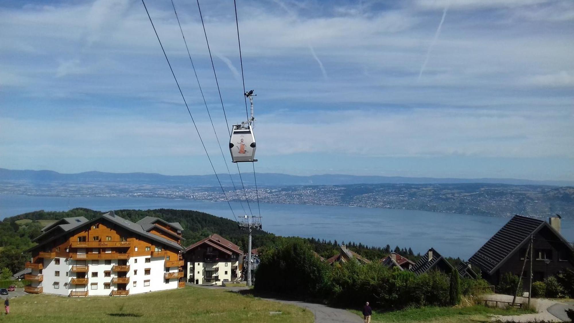 Chalet Les Alpages Vue Panoramique Sur Le Lac Leman Thollon-les-Memises Exterior foto